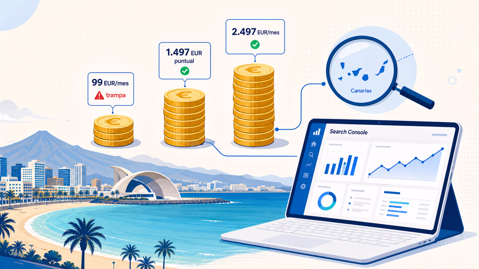 Guia de precios SEO en Canarias